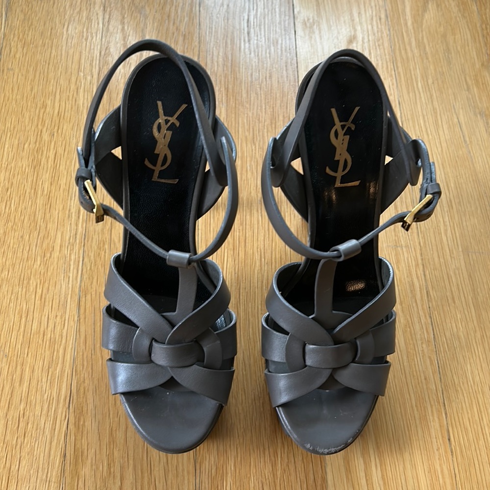 Saint Laurent Tribute Platform Sandals